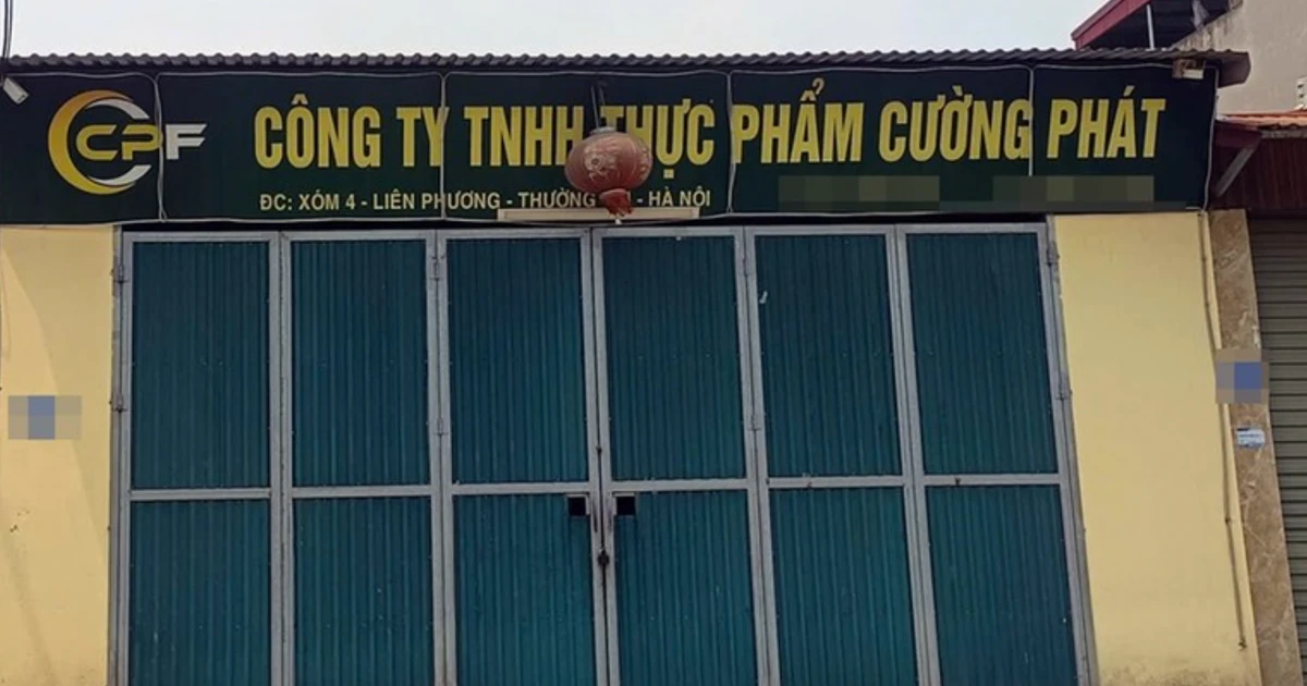 Thông tin về công ty đưa thịt lợn bệnh vào trường học tại Hà Nội