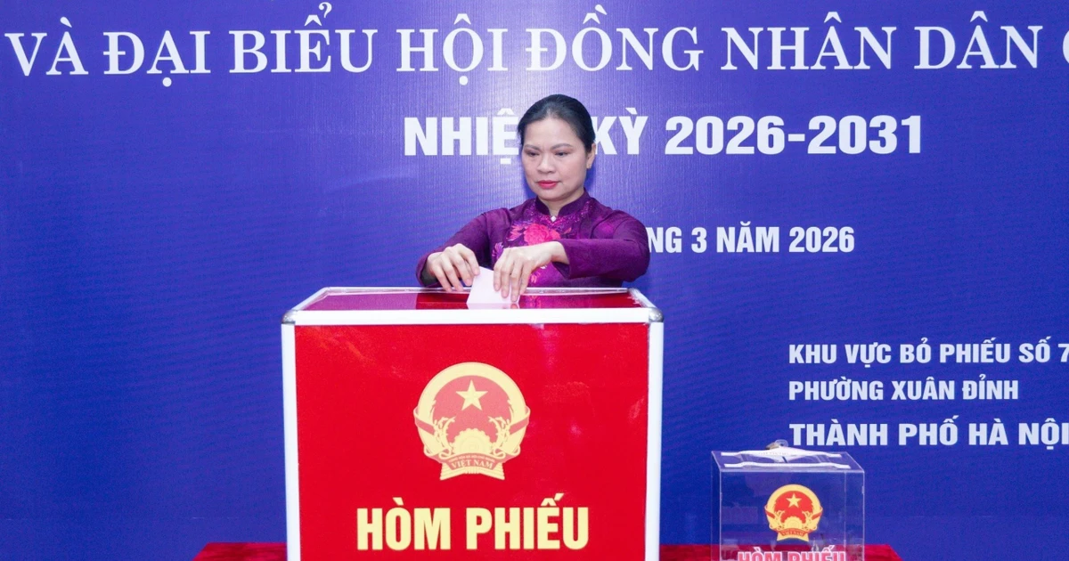 Lá phiếu gửi gắm kỳ vọng vào một nhiệm kỳ mới với nhiều quyết sách đúng đắn