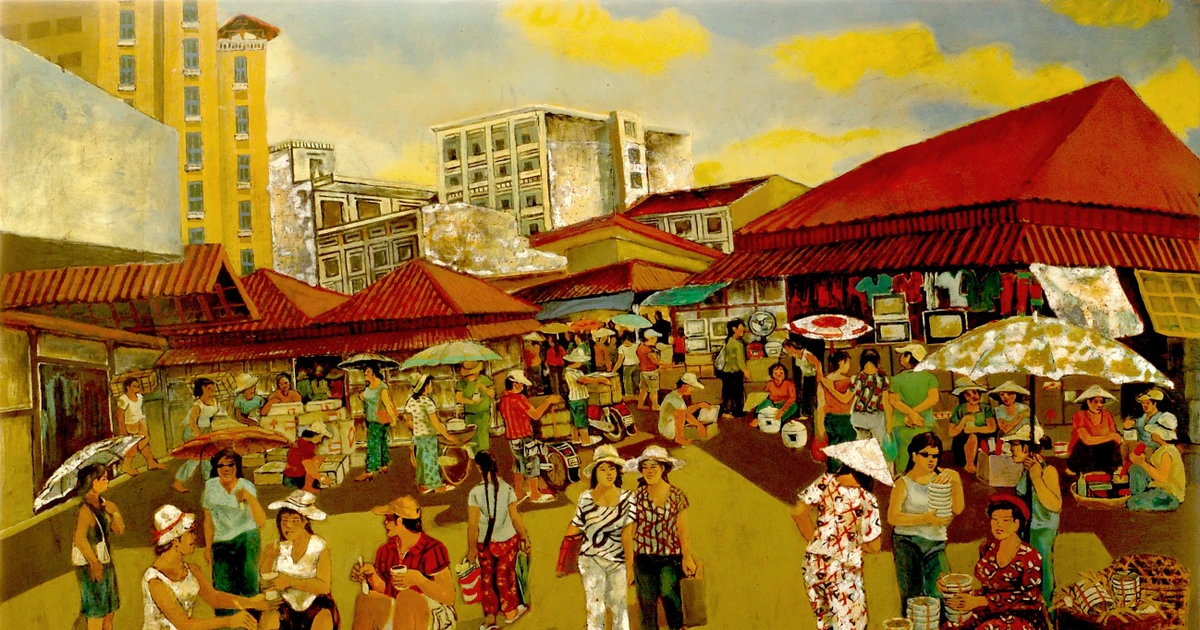 Họa sĩ Việt mang 'chợ Sùng' ra thế giới