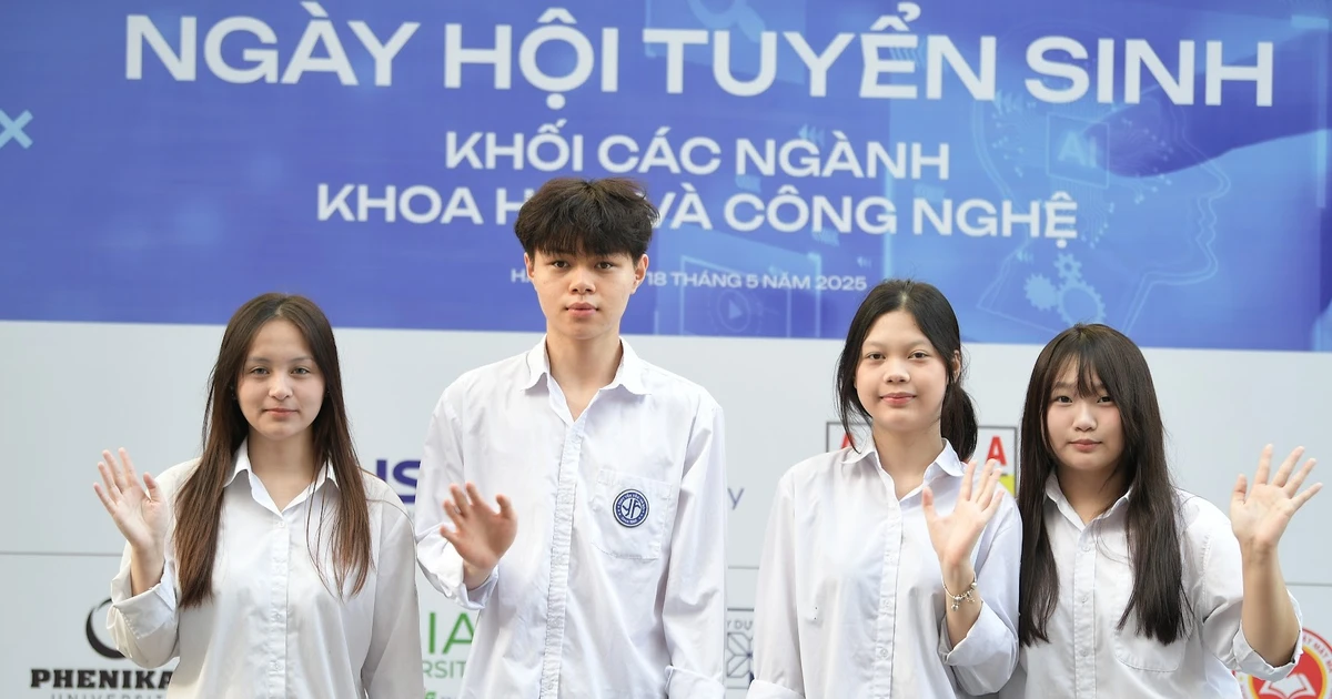 Hôm nay diễn ra Ngày hội tuyển sinh khối các ngành Khoa học và Công nghệ lần thứ 2