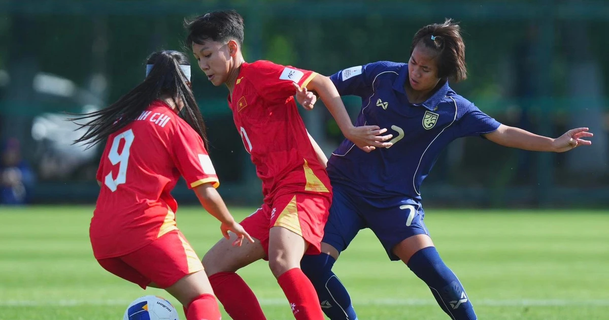 U17 nữ Việt Nam vượt mặt Thái Lan, hé mở cánh cửa dự World Cup