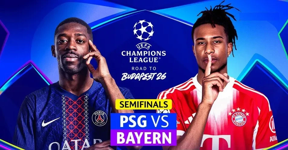 Trực tiếp bán kết PSG vs Bayern Munich (02h00 ngày 29/4): Bản lĩnh đương kim vô địch