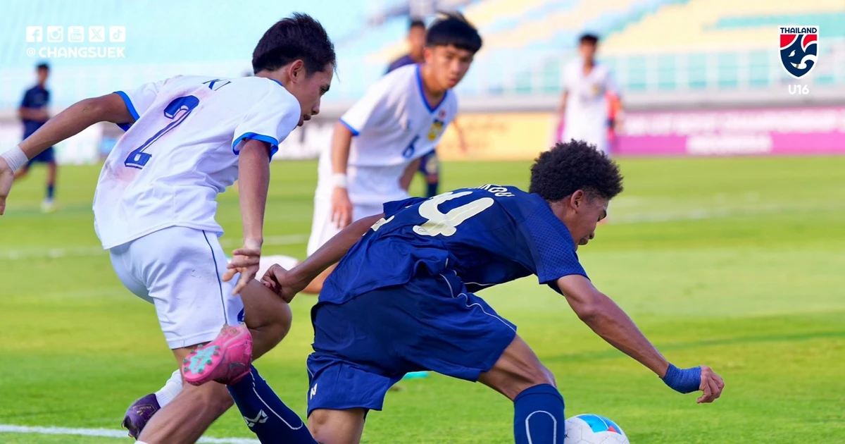 U17 Thái Lan thua ngược U17 Lào, bị loại khỏi giải Đông Nam Á