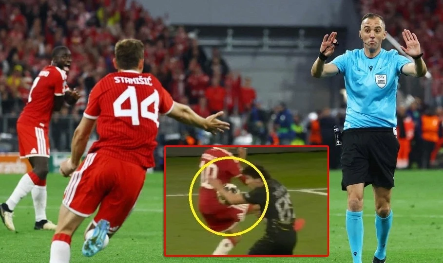 Vì sao Bayern bị từ chối tới 2 quả penalty trong trận bán kết gặp PSG?