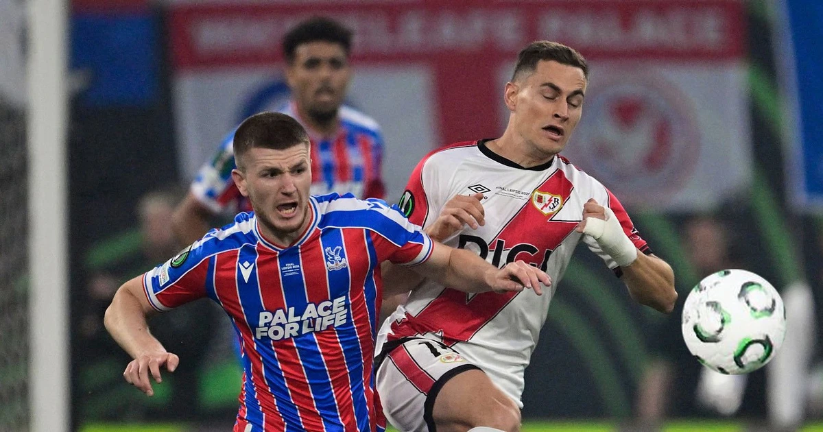 Trực tiếp chung kết Conference League - Crystal Palace 0-0 Vallecano (Hết H1): Hai bên quá thiếu ý tưởng