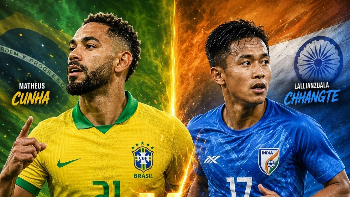 Ấn Độ chốt lịch đá giao hữu với Brazil, thêm một đội khách mời bỏ giải đấu của đội tuyển Việt Nam?