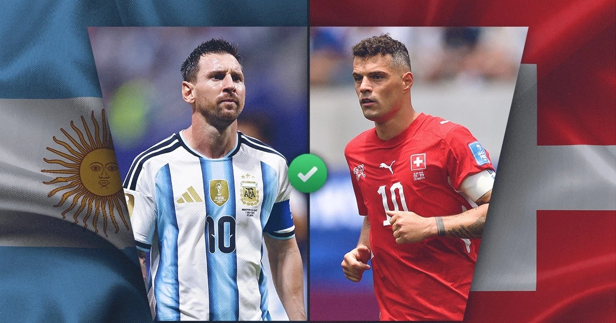 Trực tiếp Argentina vs Thụy Sĩ, 08h00 ngày 12/7: Nhà vua vượt bẫy 'ngựa ô'?