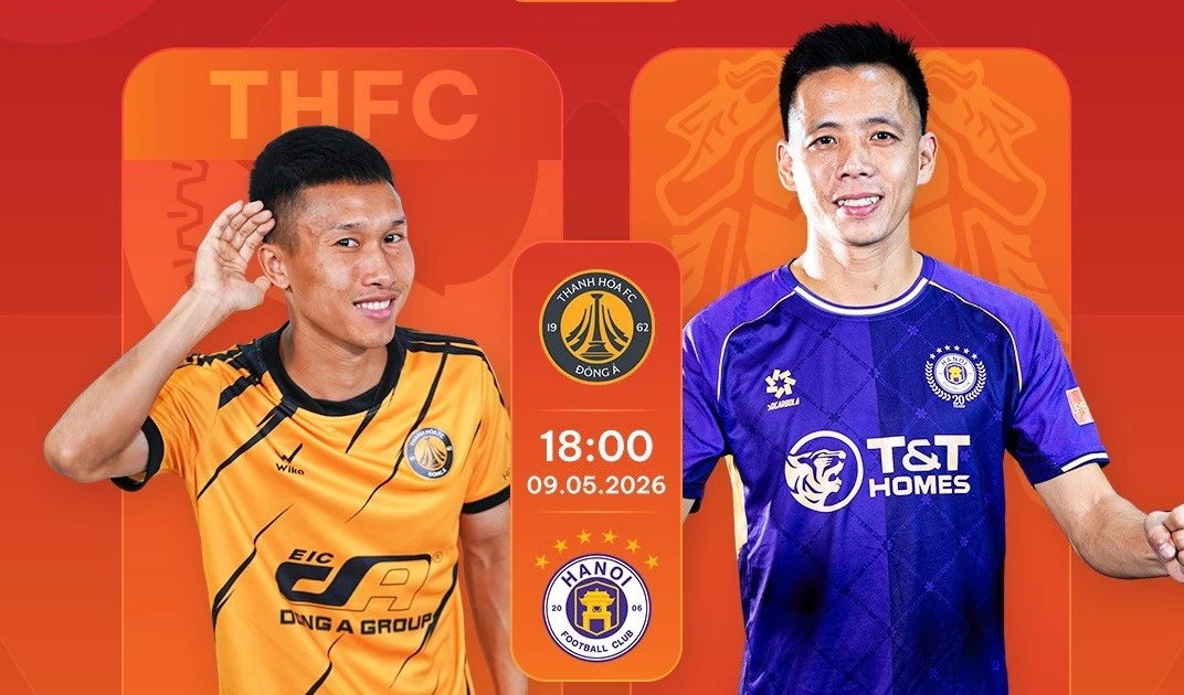 Trực tiếp Thanh Hóa vs Hà Nội FC (18h00 ngày 9/5): Ngọn lửa xứ Thanh