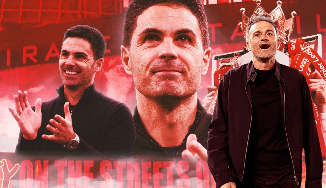 Từng bị Guardiola và Enrique che khuất, Arteta đang vượt qua hai đàn anh để giành ngôi vương
