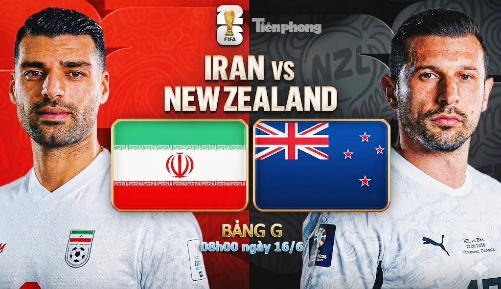 Nhận định Iran vs New Zealand, 08h00 ngày 16/6: Trận chiến sống còn