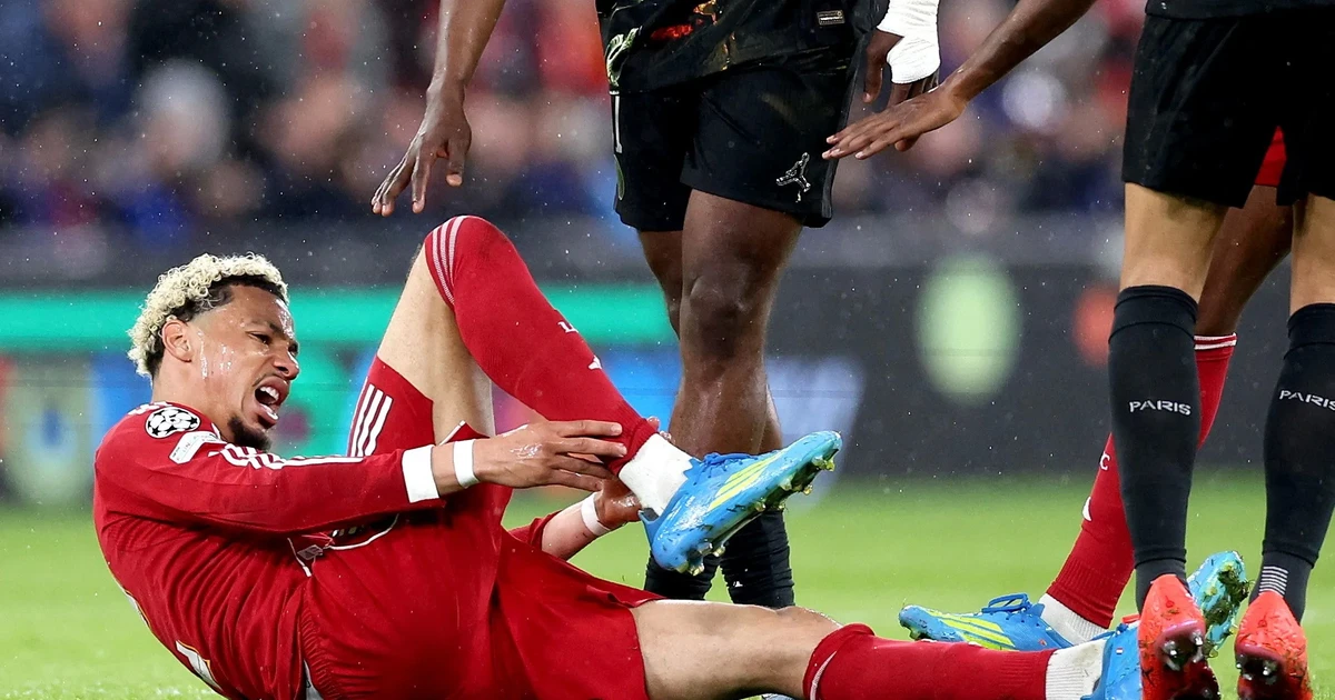 Chân sút 95 triệu euro của Liverpool nghi đứt dây chằng, bỏ lỡ World Cup 2026