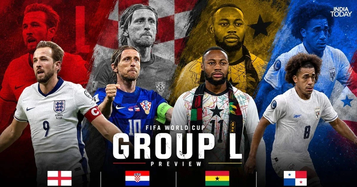 Nhận định bảng L World Cup 2026: Tuyển Anh áp đảo phần còn lại?