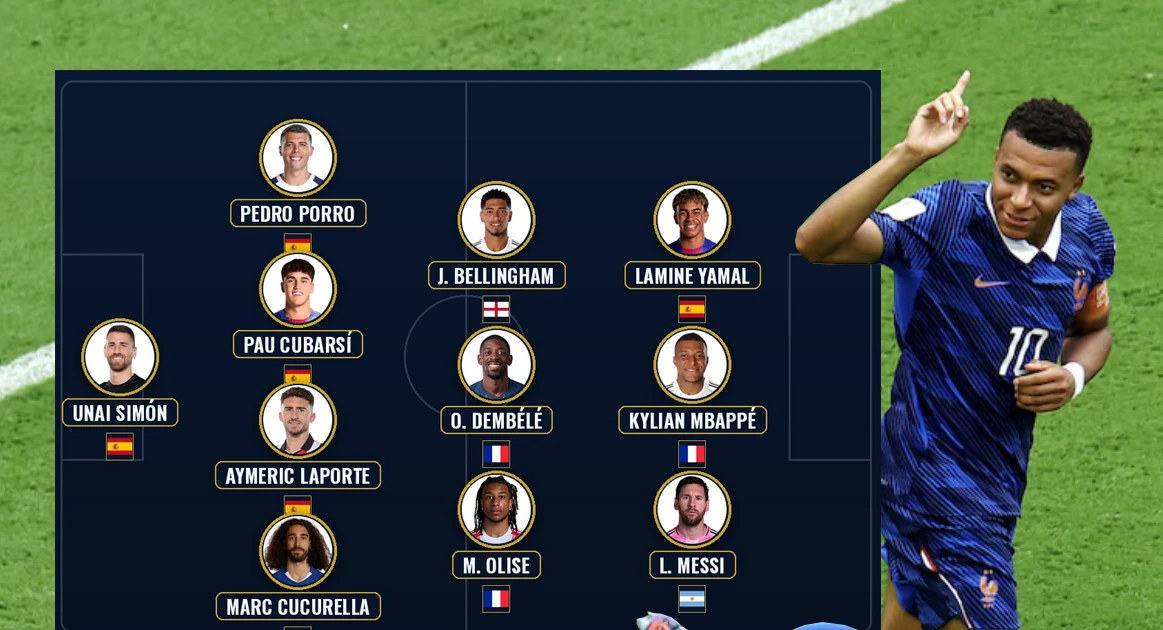 Rodri, Haaland vắng mặt trong đội hình tiêu biểu World Cup 2026 của IFFHS