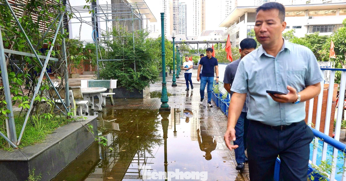 Trường chuyên Amsterdam xuống cấp: Chi ngân sách gần trăm tỉ đồng cải tạo, chưa nghiệm thu đã bong tróc, thấm dột