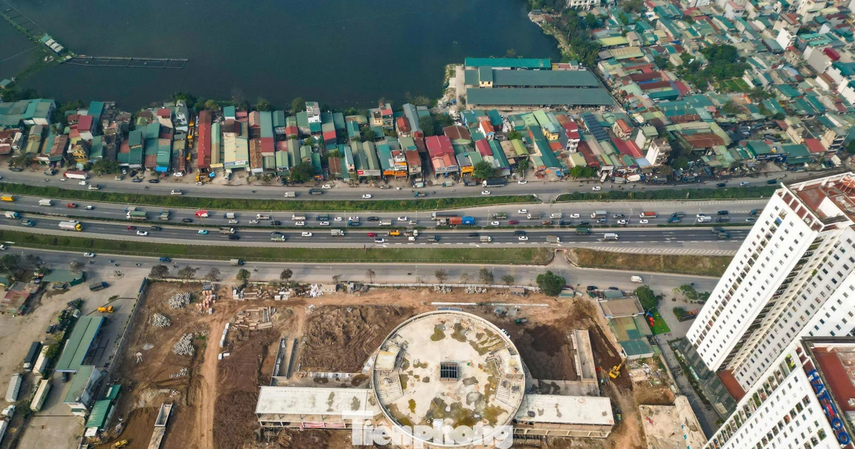 Diện mạo bến xe khách thông minh nghìn tỷ đang thi công ở phía Nam Thủ đô