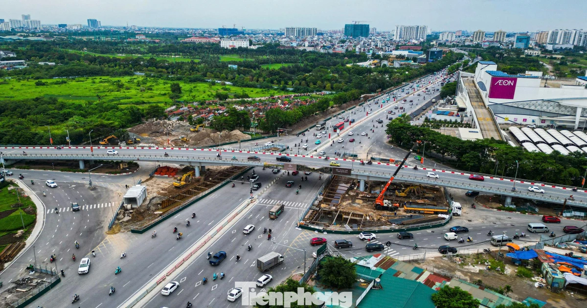 Đại công trường hầm chui Cổ Linh sau 7 tháng thi công