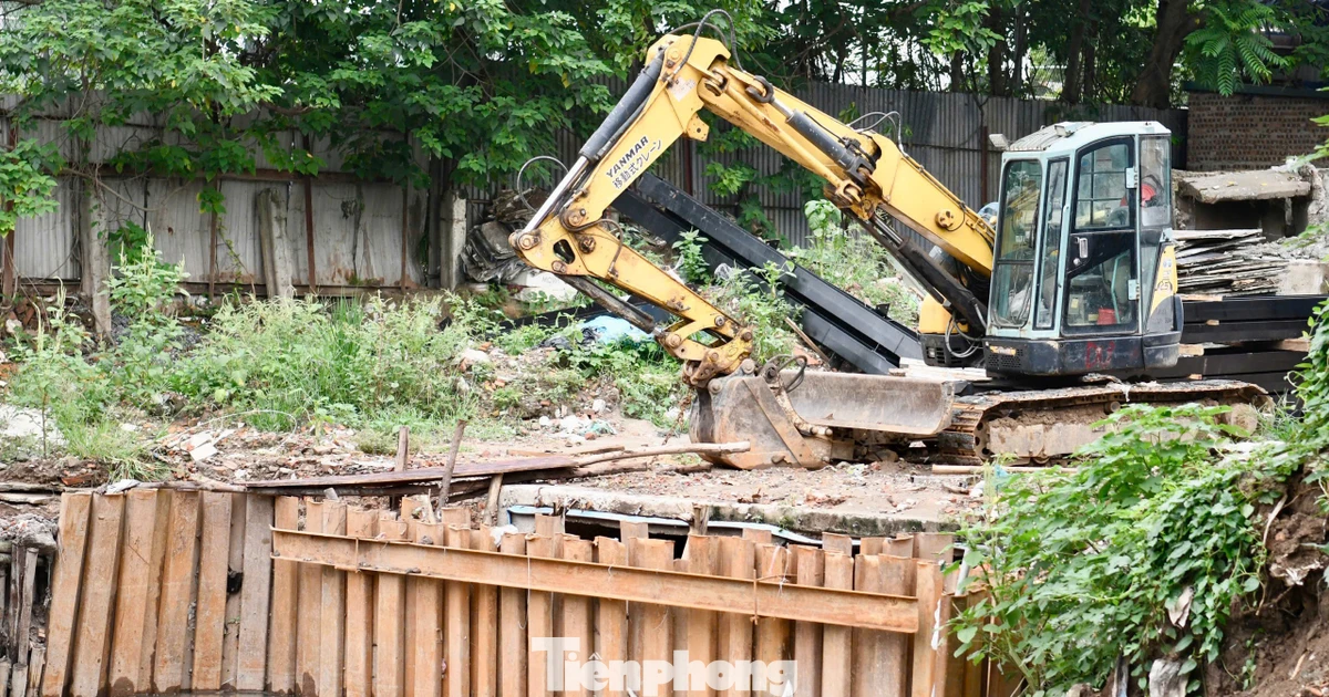 Dự án cống hóa mương 'đắp chiếu' nhiều năm ở Hà Nội tăng tốc thi công