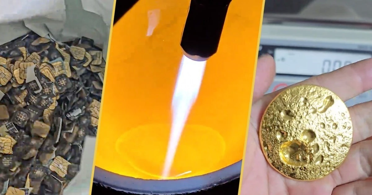 Video tách 5 lượng vàng từ thẻ SIM hút triệu view, 'nhà giả kim' Trung Quốc lên tiếng cảnh báo