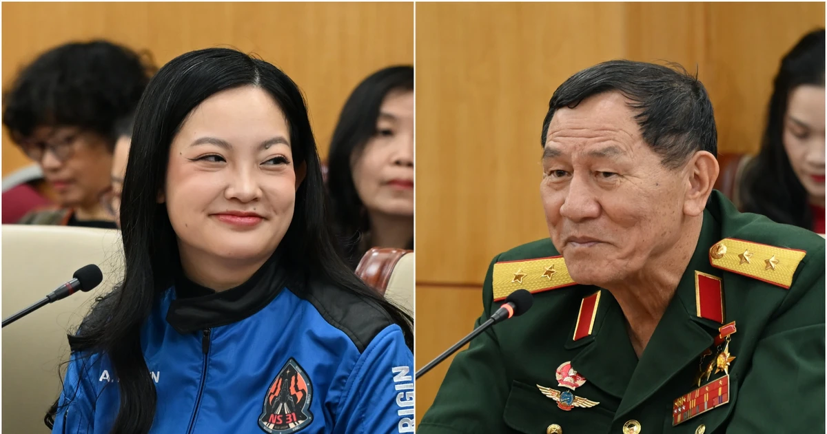 Cuộc gặp gỡ đặc biệt của hai thế hệ người Việt Nam từng bay vào vũ trụ