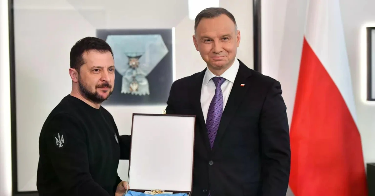 Tổng thống Ukraine trả lại huân chương cao quý của Ba Lan sau tranh cãi lịch sử