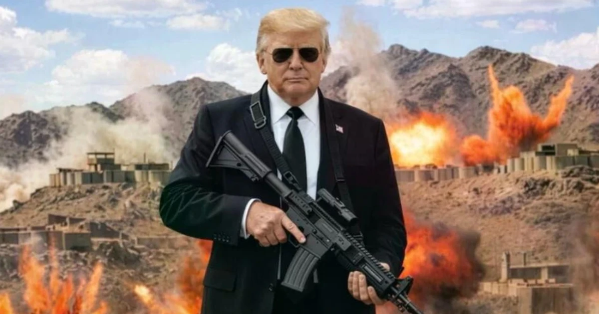 Tổng thống Mỹ đăng ảnh cầm súng, gửi lời tới Iran