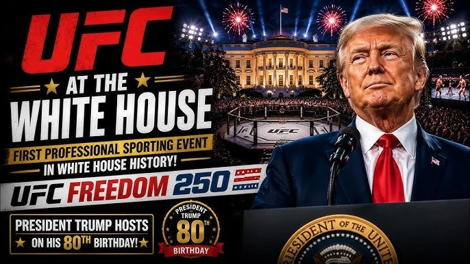 Mỹ tổ chức giải võ thuật tại Nhà Trắng nhân dịp sinh nhật Tổng thống Donald Trump