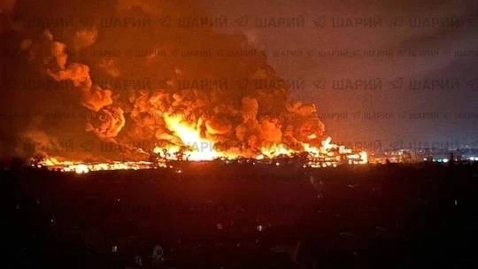 Thủ đô Kiev của Ukraine hứng tên lửa dồn dập lúc rạng sáng