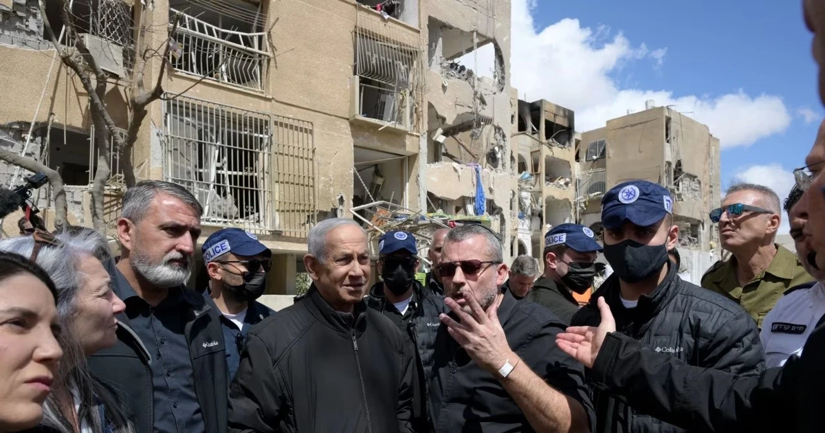 Đập tan mọi đồn đoán: Thủ tướng Israel thị sát hiện trường vụ tấn công của Iran