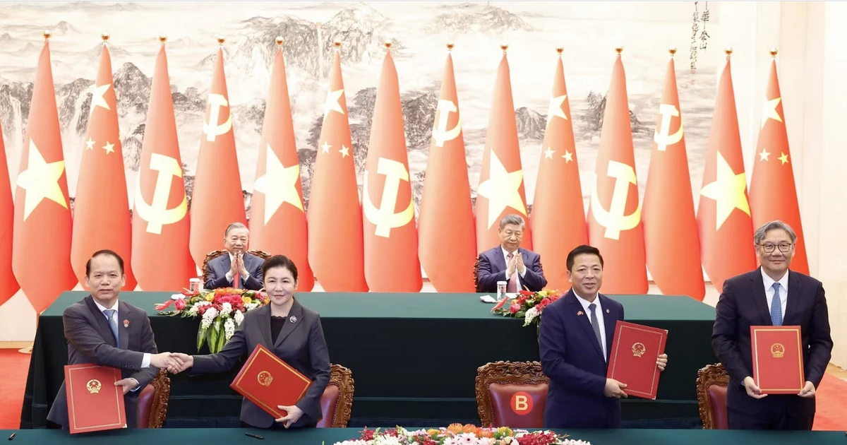 Việt Nam – Trung Quốc ký kết nhiều thỏa thuận hợp tác