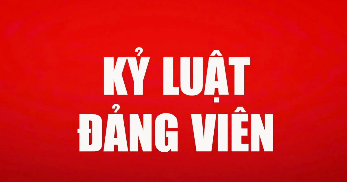 Ban Bí thư khai trừ ra khỏi Đảng 3 đảng viên vi phạm