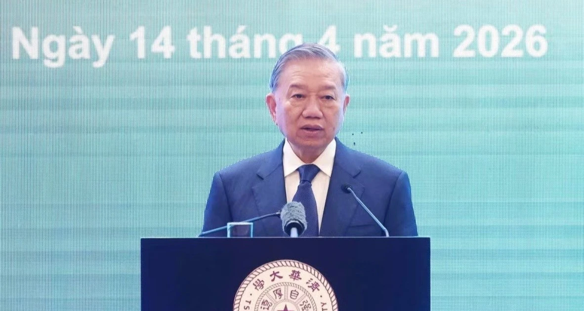 Tổng Bí thư, Chủ tịch nước Tô Lâm phát biểu chính sách tại Đại học Thanh Hoa