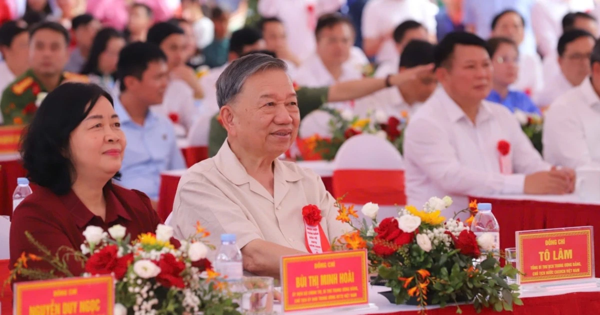 Tổng Bí thư, Chủ tịch nước Tô Lâm dự Ngày hội toàn dân bảo vệ an ninh Tổ quốc 2026