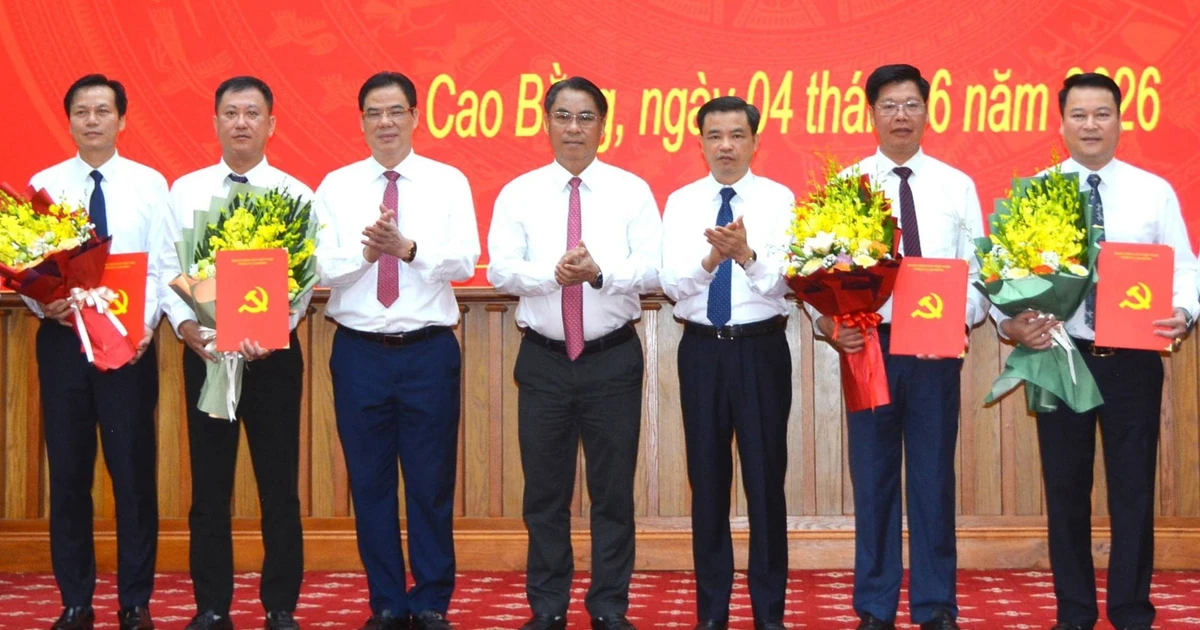 Cao Bằng điều động, bổ nhiệm nhiều cán bộ chủ chốt