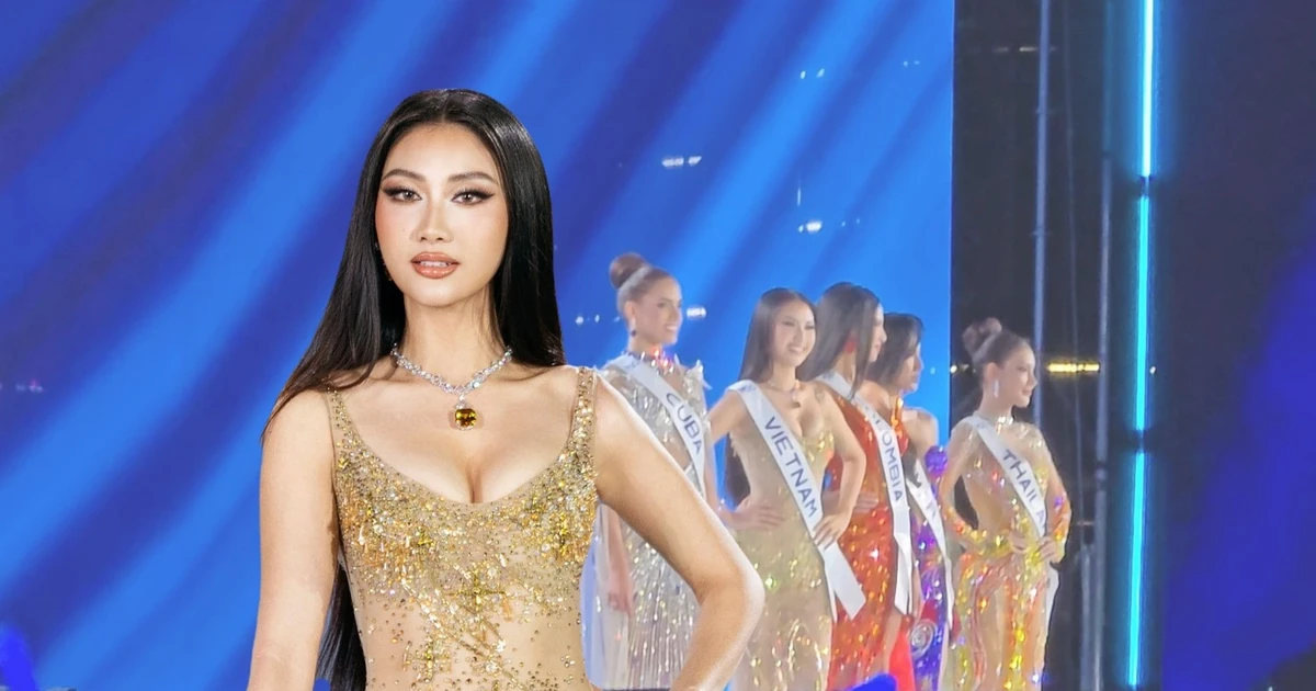 Biểu cảm của Phương Linh khi Top 5 Miss Cosmo dần lộ diện khiến khán giả tiếc nuối