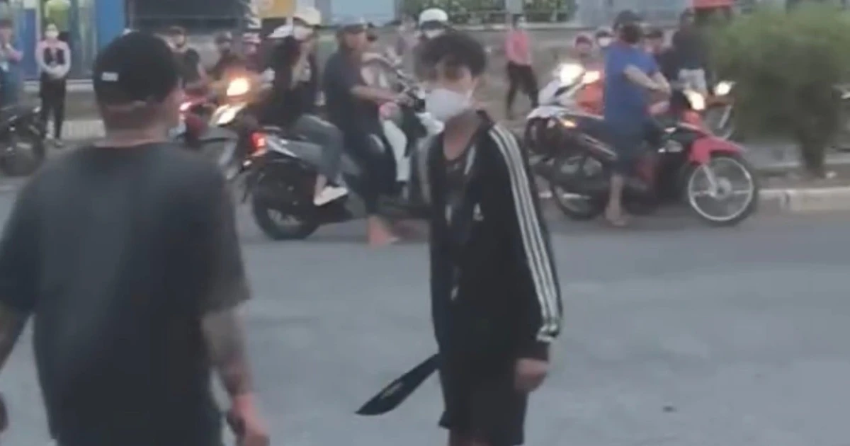 Truy xét nhóm cầm hung khí hỗn chiến trong KCN Sóng Thần