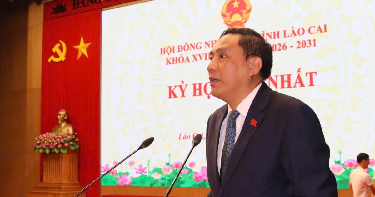 Ông Hoàng Giang được bầu làm Chủ tịch HĐND tỉnh Lào Cai