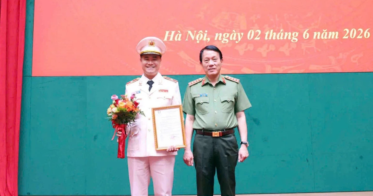 Phó Giám đốc Công an Hà Nội Nguyễn Ngọc Quyền được thăng cấp bậc Thiếu tướng