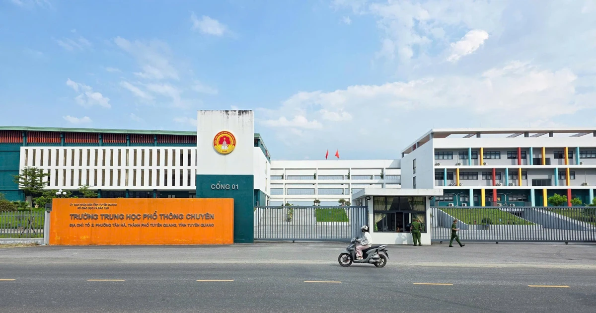Ba thí sinh chuyên Tuyên Quang không đến làm thủ tục thi tốt nghiệp