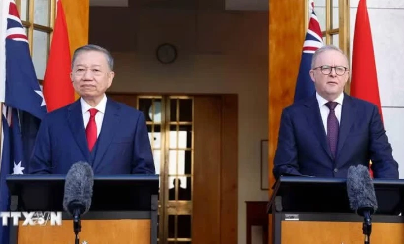 Báo chí Australia đưa tin đậm nét về chuyến thăm của Tổng Bí thư, Chủ tịch nước Tô Lâm