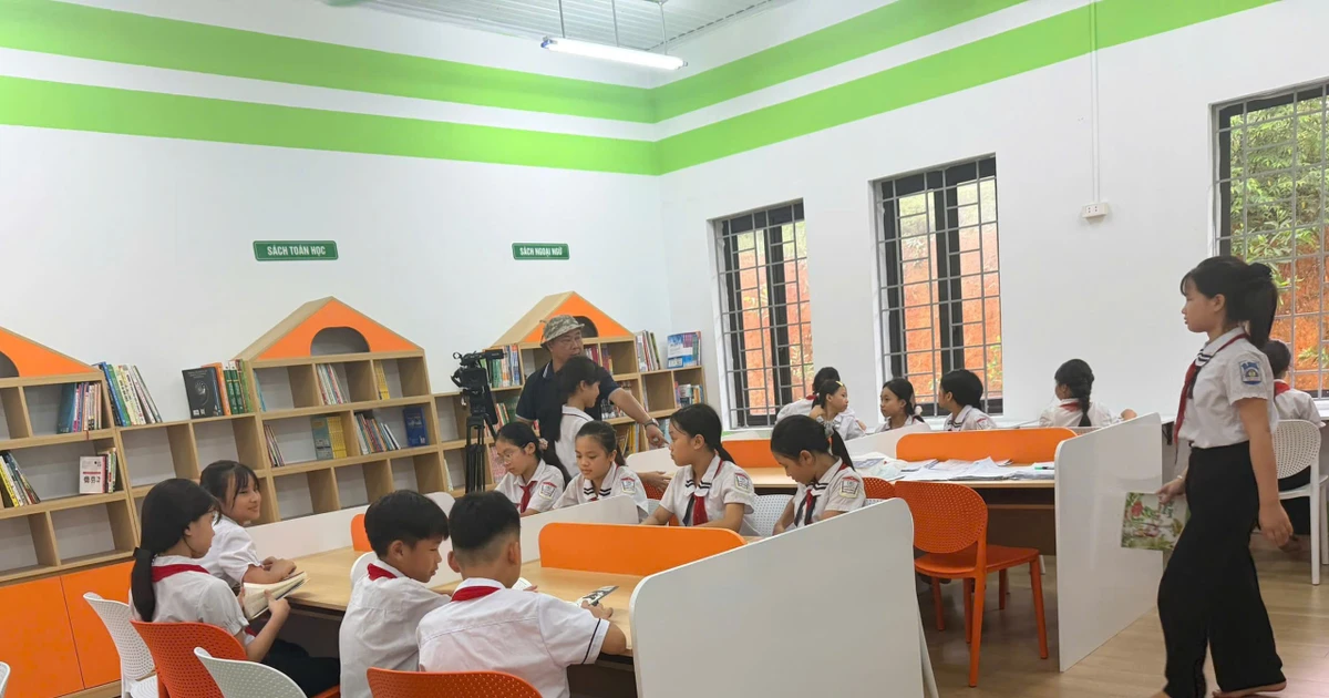 Học sinh Ams xây thư viện, mang tri thức đến trẻ em vùng khó