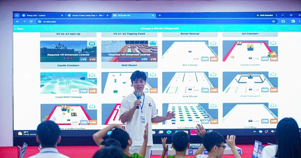 AzureAms Programming Club lan tỏa niềm đam mê công nghệ đến học sinh THCS