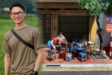 Chàng trai làm mô hình vỉa hè Hà Nội sống động đến từng viên gạch, sợi dây điện