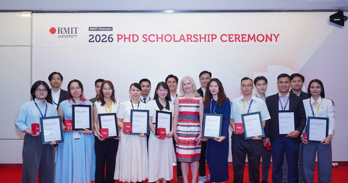 Đại học RMIT Việt Nam dành hơn 200 tỉ đồng cho học bổng tiến sĩ trong năm 2025