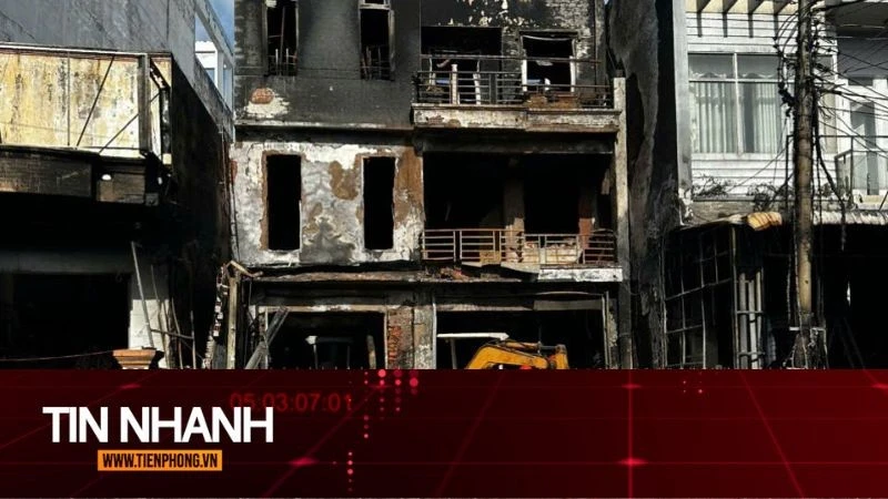 TIN NHANH: Vụ con trai đốt tiệm văn phòng phẩm khiến cha tử vong: Nghi vấn còn người mắc kẹt