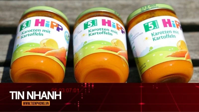 TIN NHANH: Bộ Y tế yêu cầu rà soát thực phẩm ăn dặm HiPP vì nghi chứa thuốc chuột, chuyên gia nói gì?