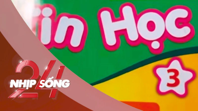 NHỊP SỐNG 24: Nhà phát hành thông báo khẩn sau vụ sách Tin học lớp 3 chứa link đồi trụy