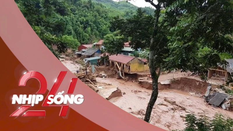 NHỊP SỐNG 24: Tin mới về đợt mưa lớn diện rộng, miền Bắc nguy cơ sạt lở rất cao