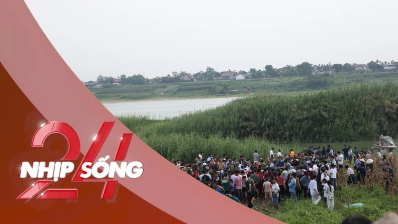 NHỊP SỐNG 24: Vụ 5 nam sinh tử vong: 'Bình thường cháu chỉ chơi trong xóm, ít khi ra bờ sông'