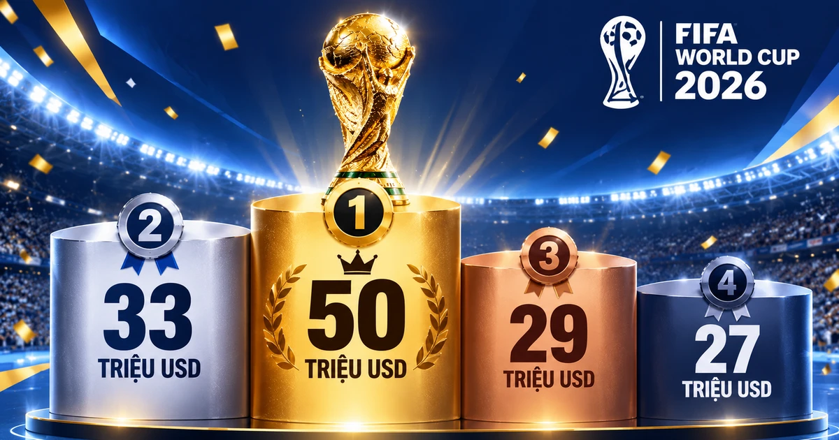 TP NOW: World Cup 2026 khép lại: Các đội tuyển được thưởng ‘khủng’ thế nào?