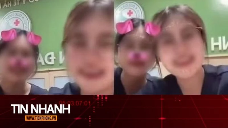 TIN NHANH: Tin mới nhất vụ 2 nữ sinh phát ngôn thiếu chuẩn mực tại Bệnh viện Đa khoa Đức Giang